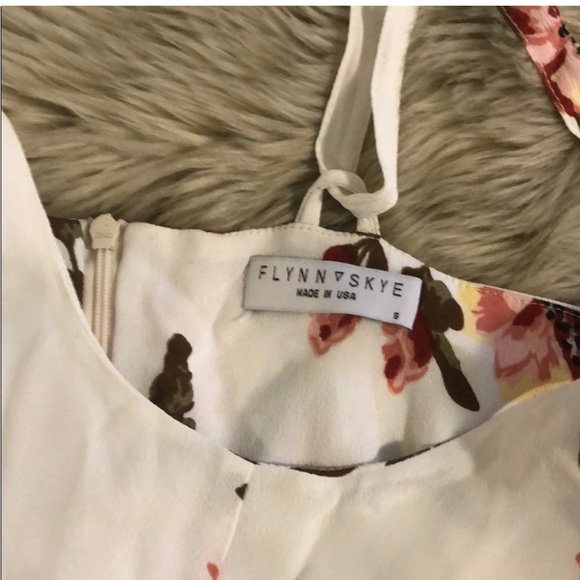 Flynn Skye Easy Ryder Jumper Floral Overalls - Picture 5 of 6